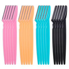 10pcs Eyebrow Trimmer Eyebrow Razor Shaver Blade Eye Brow Shaper Face Razor