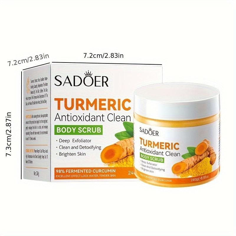 Turmeric Body Scrub Facial And Body Spot Remover 240g