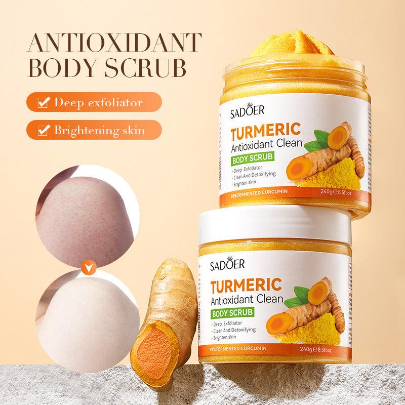 Turmeric Body Scrub Facial And Body Spot Remover 240g
