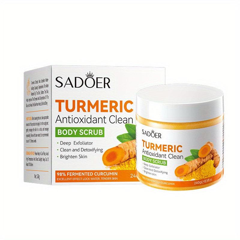 Turmeric Body Scrub Facial And Body Spot Remover 240g