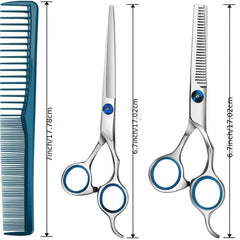 Professional Hairdressing Scissors 24 Cm - Perfect for Cutting & Thinning Hair