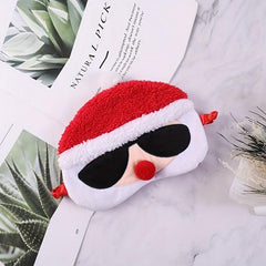 Santa Claus Light Blocking Sleep Eye Mask Christmas Gift