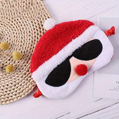 Santa Claus Light Blocking Sleep Eye Mask Christmas Gift