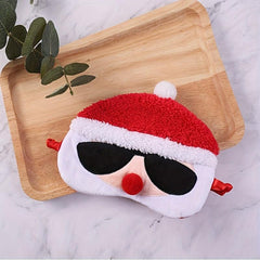 Santa Claus Light Blocking Sleep Eye Mask Christmas Gift