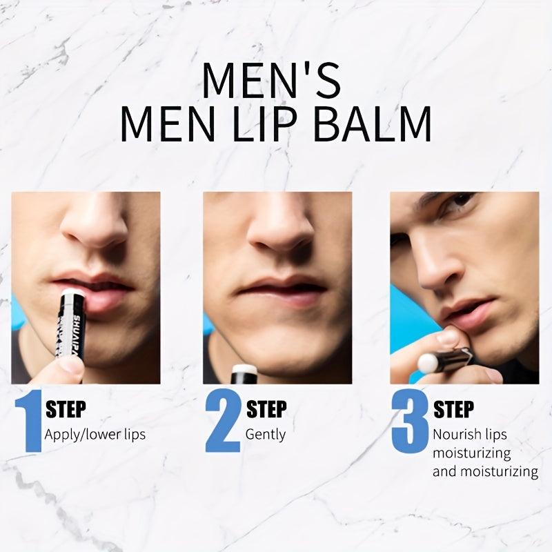 Hydrating Exfoliating Lip Balm for Men