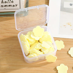 5 Boxes Disposable Soap Tablets Travel Portable Petal Hand Wash Tablets