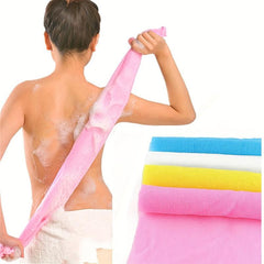 Exfoliating Back Bath Scrub Washcloth Towel Double Side