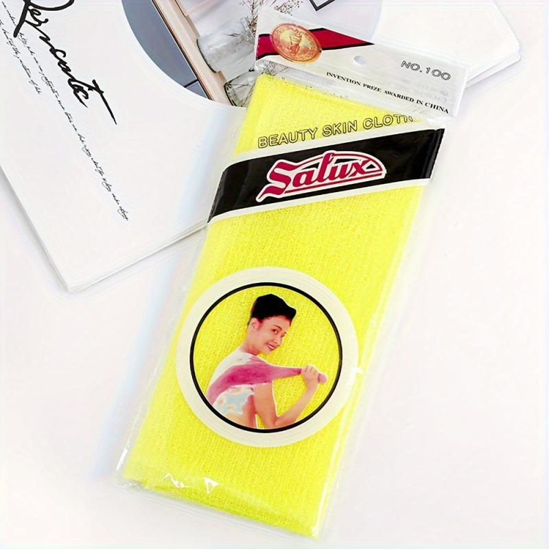 Exfoliating Back Bath Scrub Washcloth Towel Double Side