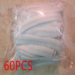 98pcs Disposable Shower Caps Thick Waterproof Bath Cap for Home Spa