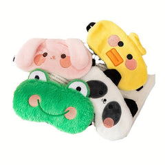 Cartoon Eye Mask for Sleep - Block Light, Relieve Fatigue