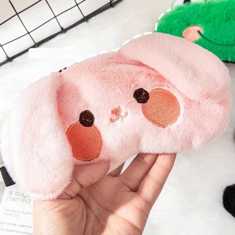Cartoon Eye Mask for Sleep - Block Light, Relieve Fatigue