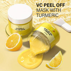 Turmeric Vitamin C Peel Off Mask with Aloe Vera Chamomile Calendula - 120g