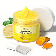 Turmeric Vitamin C Peel Off Mask with Aloe Vera Chamomile Calendula - 120g