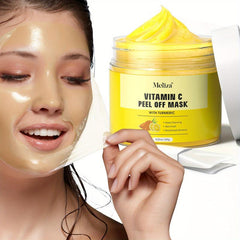 Turmeric Vitamin C Peel Off Mask with Aloe Vera Chamomile Calendula - 120g