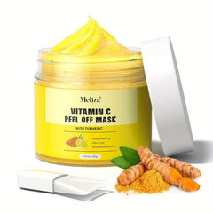 Turmeric Vitamin C Peel Off Mask with Aloe Vera Chamomile Calendula - 120g