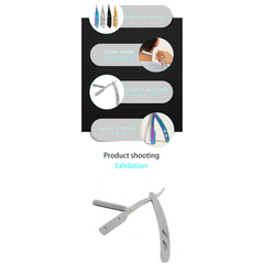 Straight Edge Razor For Men Single Edge Razor Professional Barber Throat Razor