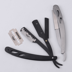 Straight Edge Razor For Men Single Edge Razor Professional Barber Throat Razor