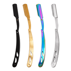 Straight Edge Razor For Men Single Edge Razor Professional Barber Throat Razor