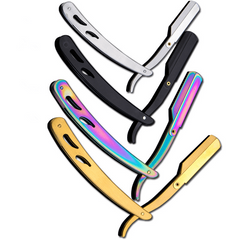 Straight Edge Razor For Men Single Edge Razor Professional Barber Throat Razor