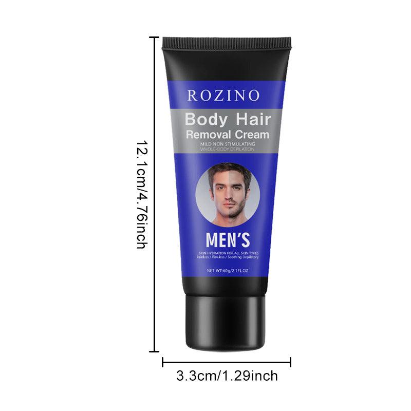 Men Hair Removal Cream Painless Hair Remover For Men Soothing Hair Removal 60g
