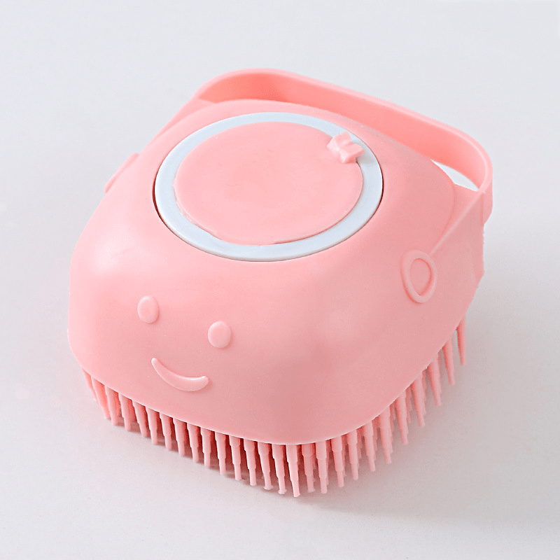 Silicone Body Brush Shower Scrubber Massage Bath Brush