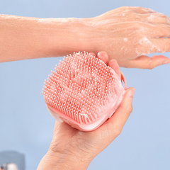 Silicone Body Brush Shower Scrubber Massage Bath Brush