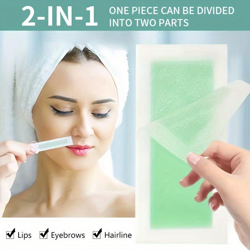 Hair Remover Wax Strips for Body Legs Arms Facial Bikini Line