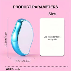 2 Pcs Crystal Hair Eraser Painless Hair Removal Tool