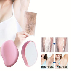 2 Pcs Crystal Hair Eraser Painless Hair Removal Tool