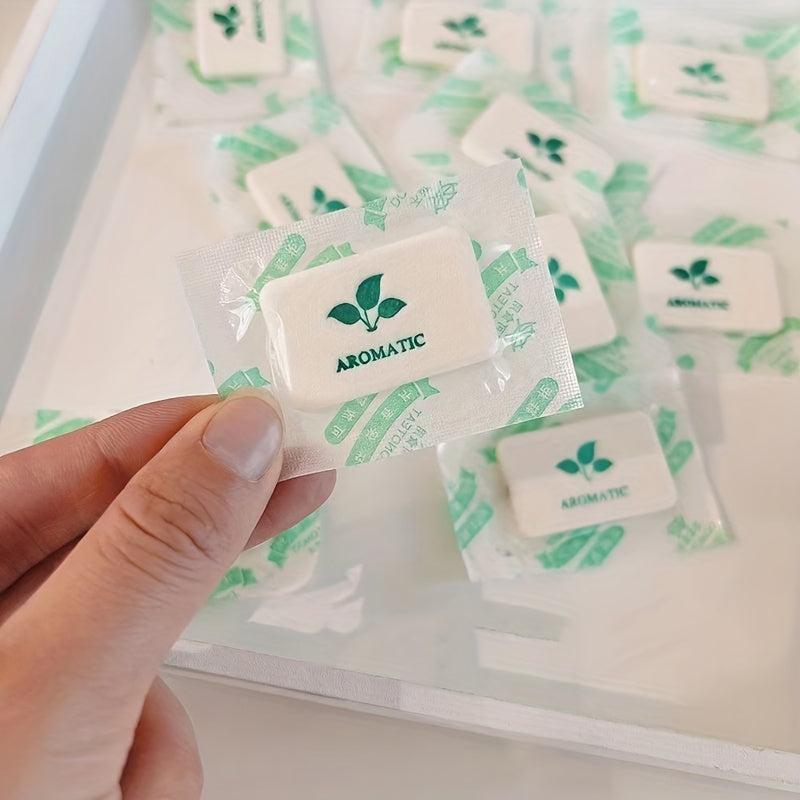 50pcs Aromatherapy Deodorant Fragrance Tablets Set for Shoebox Drawer Wardrobe