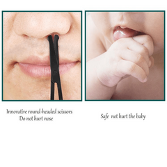 Unisex Nose Hair & Eyebrow Trimmer Round Head for Easy Trimming