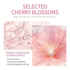 Sakura Facial Cleanser Foam Deep Cleaning Moisturizing Cleanser