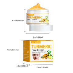 Turmeric Vitamin C Face Cream - Brighten & Firm Skin - Pore Perfection
