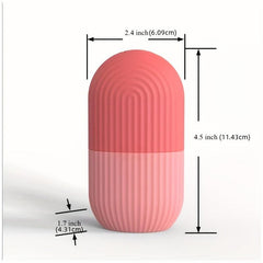 Ice Face Roller for Puffiness Relief Tighten Skin Silicone Facial Massage