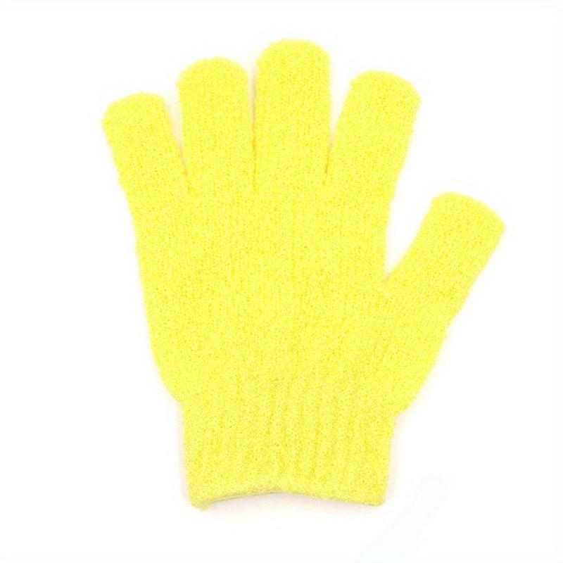 10pcs Exfoliating Shower Gloves Bath Washcloth Mitt Spa Massage Scrubs
