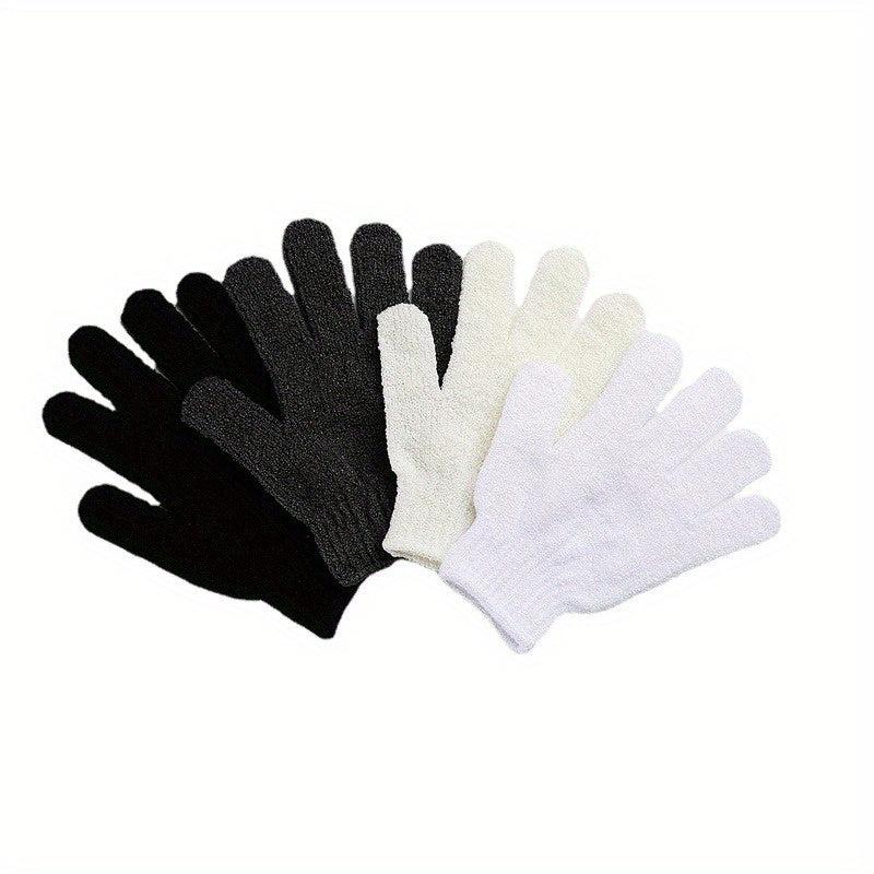 10pcs Exfoliating Shower Gloves Bath Washcloth Mitt Spa Massage Scrubs