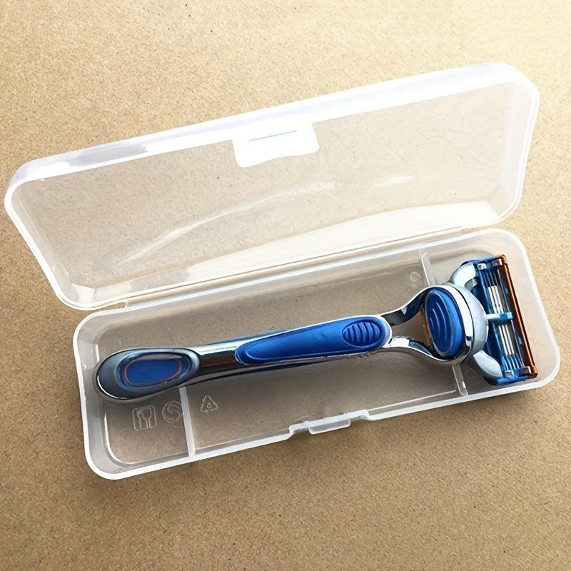 Portable Razor Storage Box - Protective Case for Razors - Travel and Camping