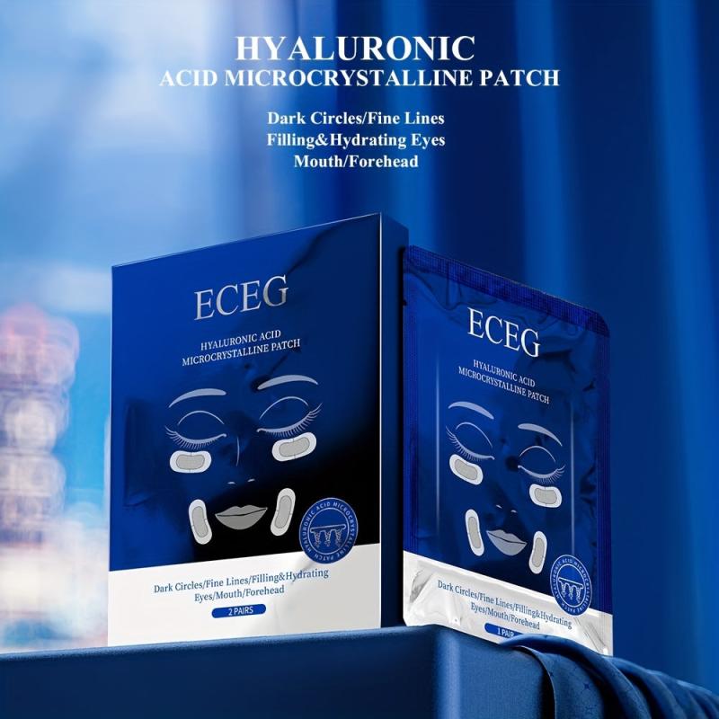 Hyaluronic Acid Microcrystal Patches for Women Facial Care