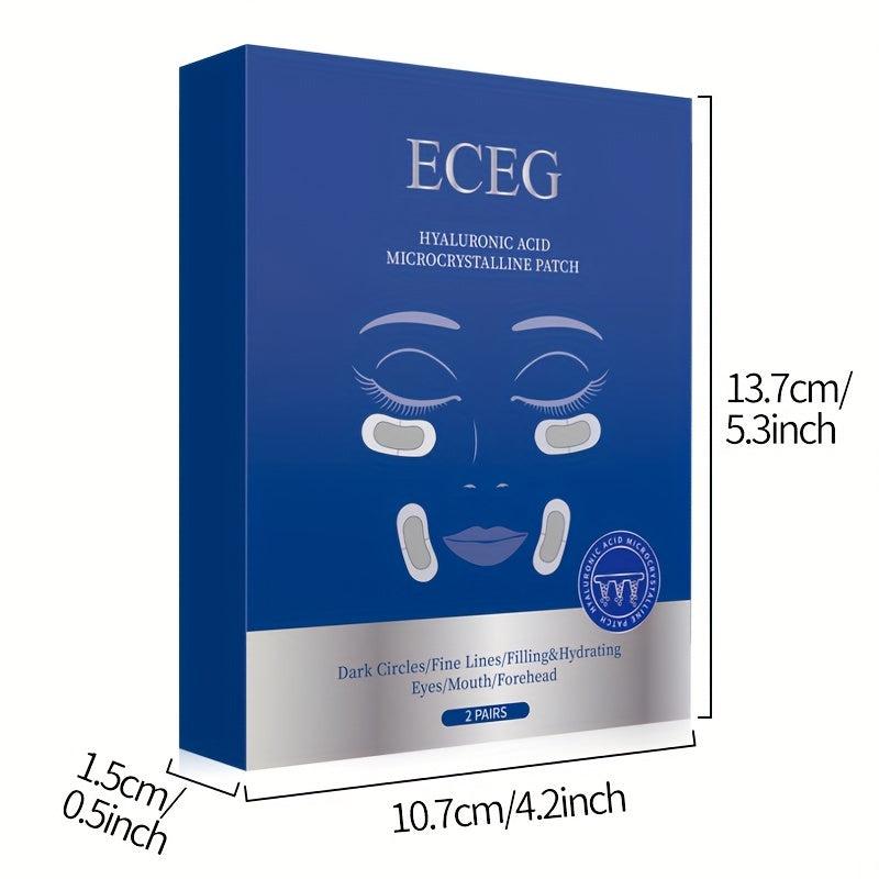 Hyaluronic Acid Microcrystal Patches for Women Facial Care