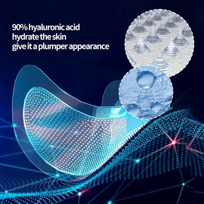 Hyaluronic Acid Microcrystal Patches for Women Facial Care
