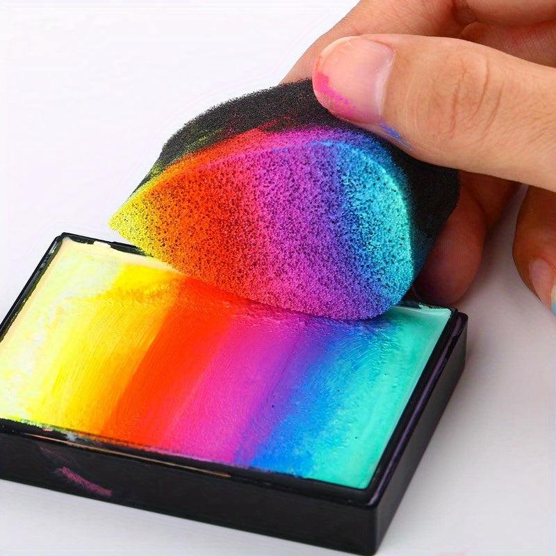 High Density Face Paint Sponges for Art Work and Body Paint