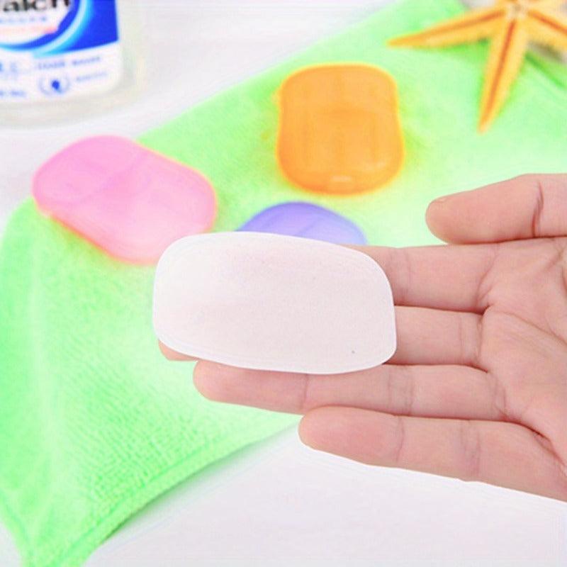 Travel Soap Sheets Scented Foaming Soap Paper