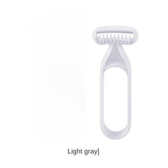Stainless Steel Blade Women's Manual Razor with Plastic Handle