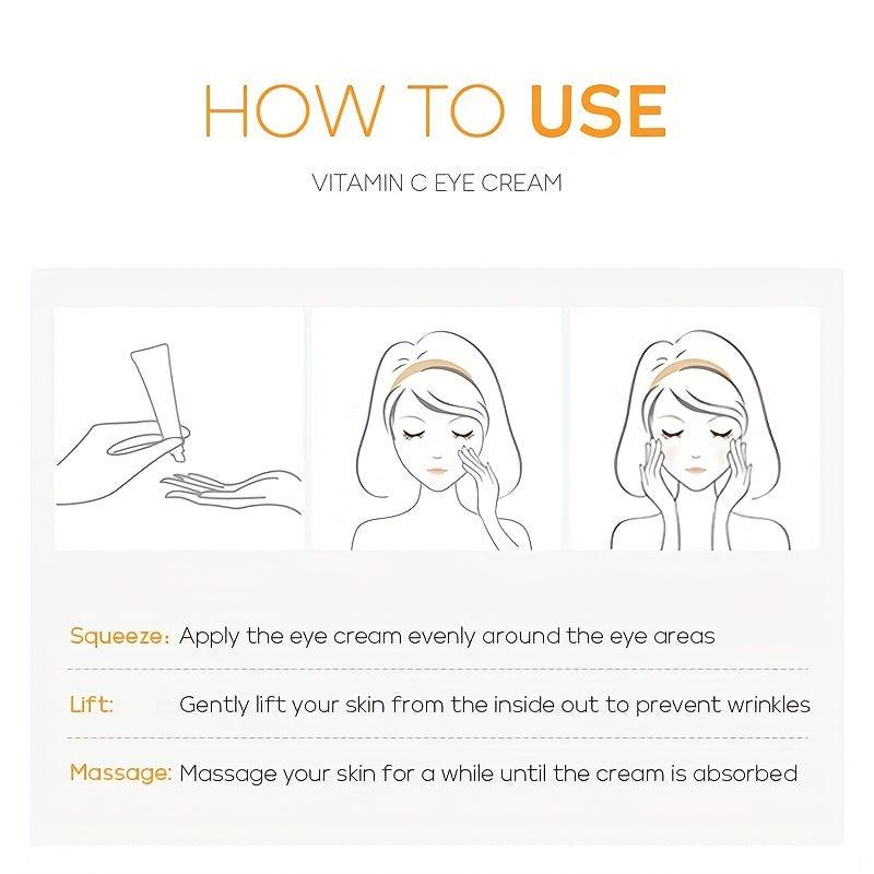 Vitamin Eye Cream for Dark Circles Puffiness