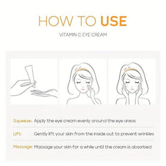 Vitamin Eye Cream for Dark Circles Puffiness