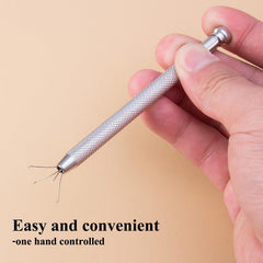 4 Claws Ball Bead Holder Tool Crystal Prong Tweezers Catcher Grabbers