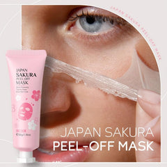 BOGO 50g Sakura Peel Off Mask Snail Tearing Mask Deep Cleansing Dirt Even Tone