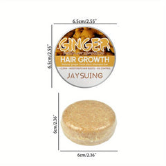 Ginger Shampoo Soap for Hair Growth Thickening Moisturizing Scalp Massage