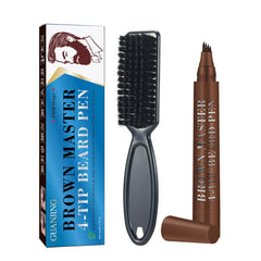 Waterproof Beard Filling Pen Kit for Men