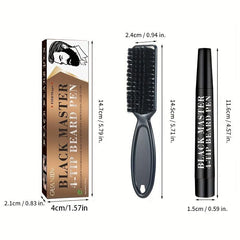 Waterproof Beard Filling Pen Kit for Men